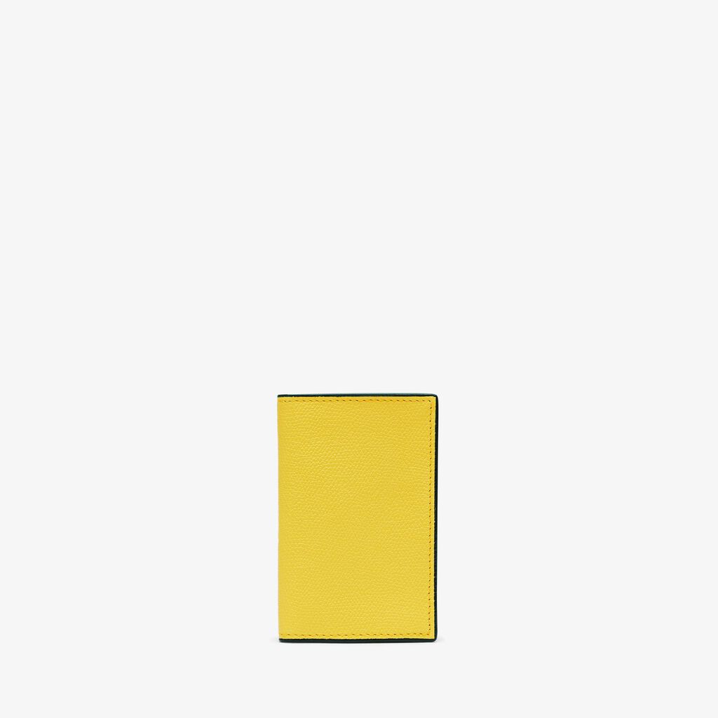 Card Case Onda - Yellow - Vitello VS - Valextra - 1