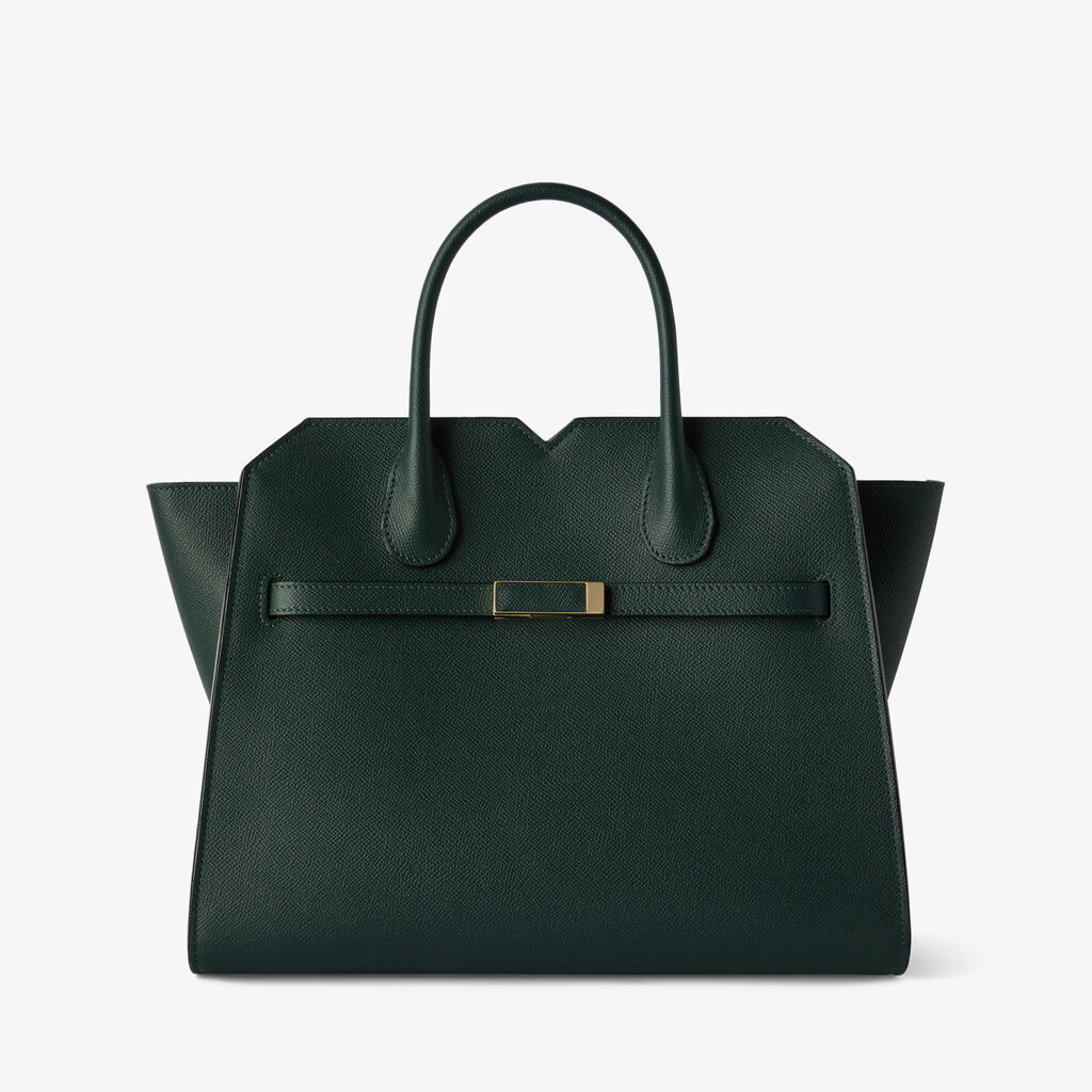 Milano Two Handles Medium Bag -  - Vitello Millepunte Soft - Valextra - 1