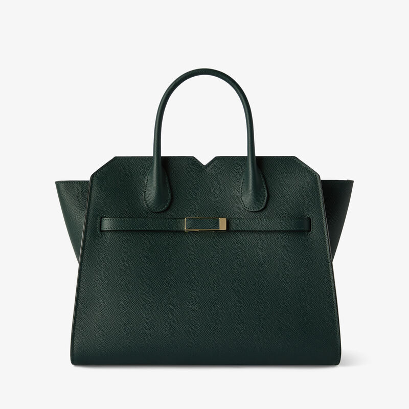 Milano Two Handles Medium Bag -  - Vitello Millepunte Soft - Valextra - 1