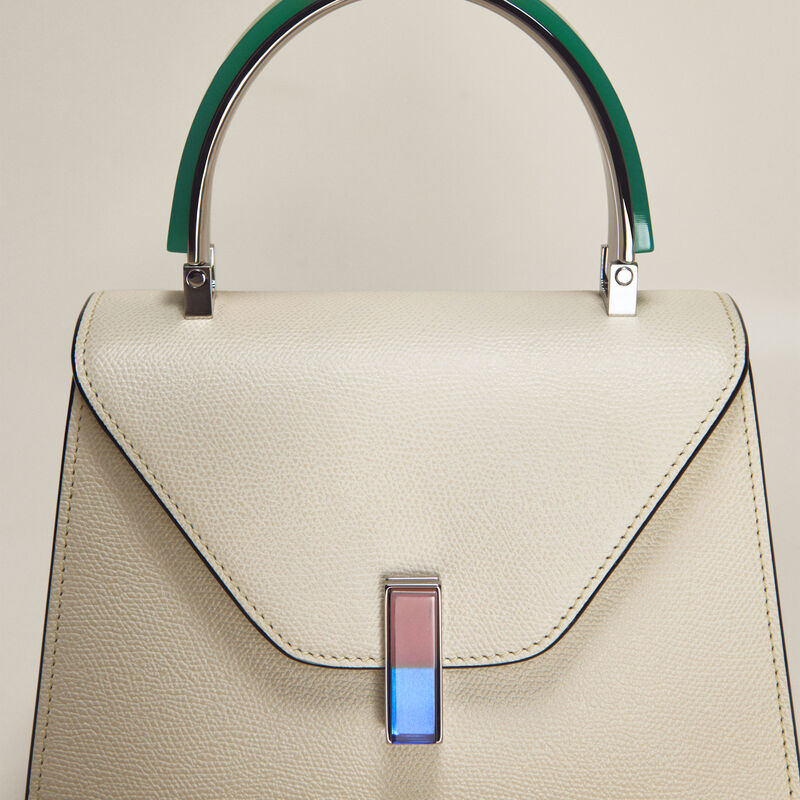 Iside Resin Tint Top Handle Mini Bag -  - Millepunte calf leather - Valextra - 1