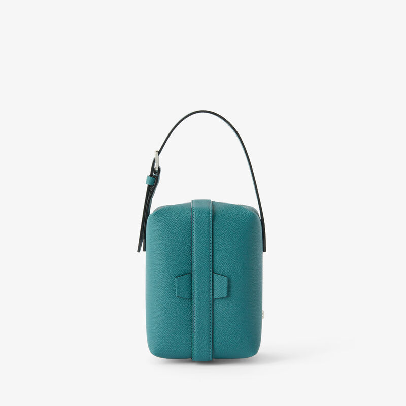 Tric Trac Bag - Bottle Green - Millepunte calf leather - Valextra - 2