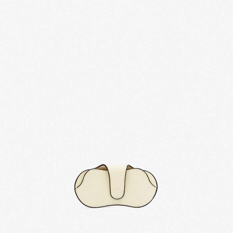 Glasses Case - Pergamena White - Millepunte calf leather - Valextra - 1