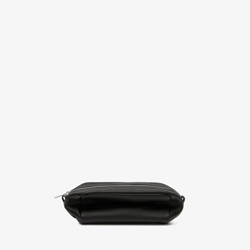Origami Mini Pouch - Black - Millepunte Soft calf leather - Valextra - 5