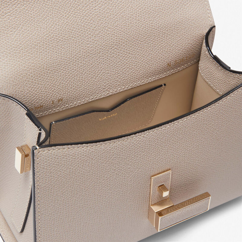 Iside crossbody micro bag - Nude Pink - Millepunte calf leather - Valextra - 3