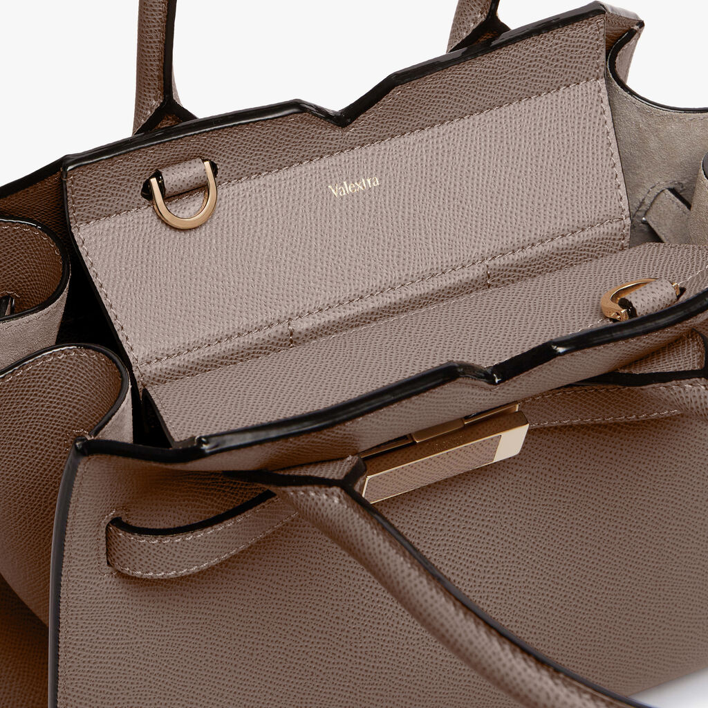 Milano Two Handles Mini Bag - - Millepunte Soft calf leather - Valextra - 3