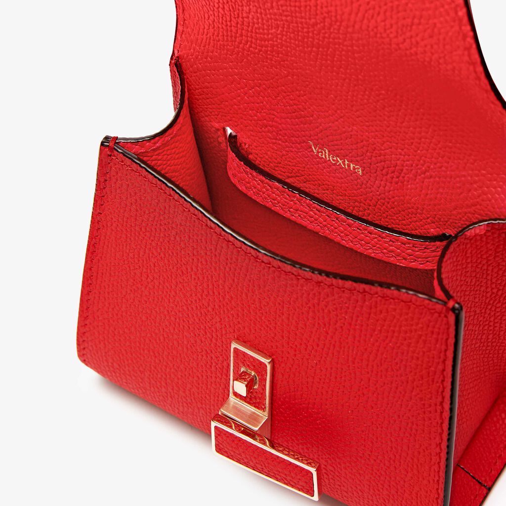 Iside Belt Bag - Crimson Red - Vitello VS - Valextra - 2