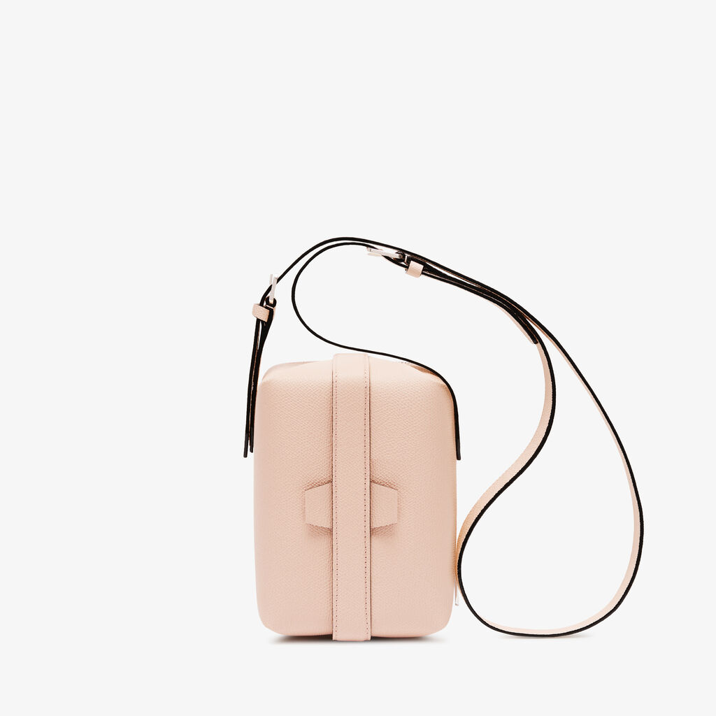 Tric Trac Bag - Bonne Mine Pink - Vitello VS - Valextra - 1