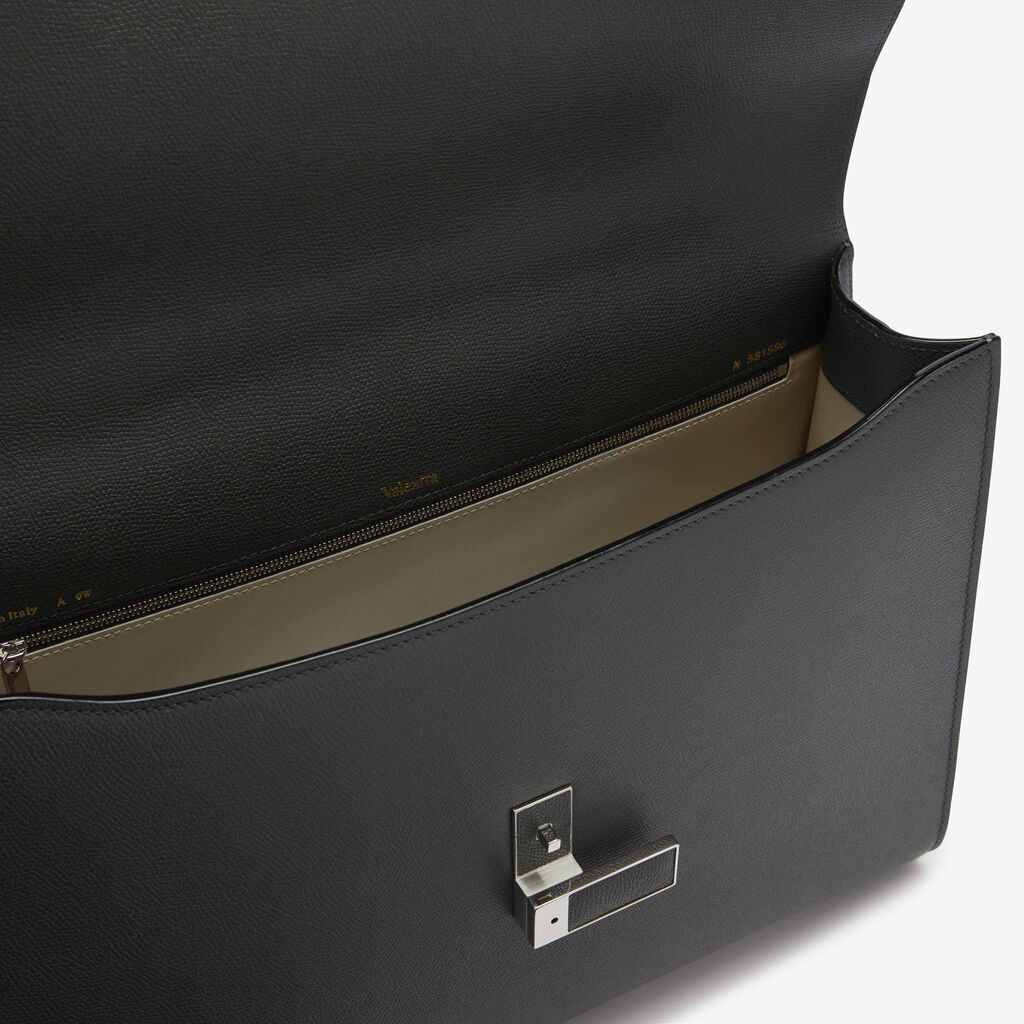 Iside Briefcase 24H - Smokey Grey - Vitello VS - Valextra - 3