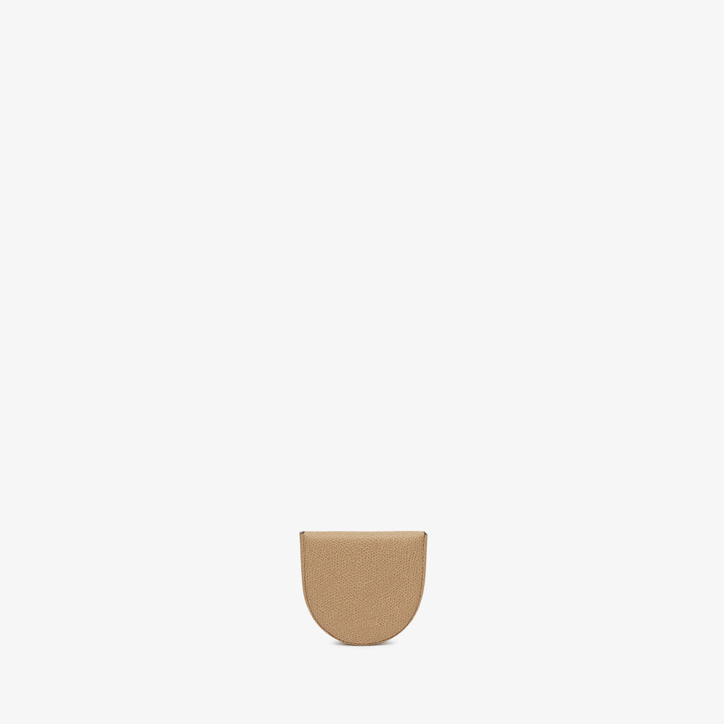 Tallone Coin Purse - Cashmere Beige - Vitello VS - Valextra - 3