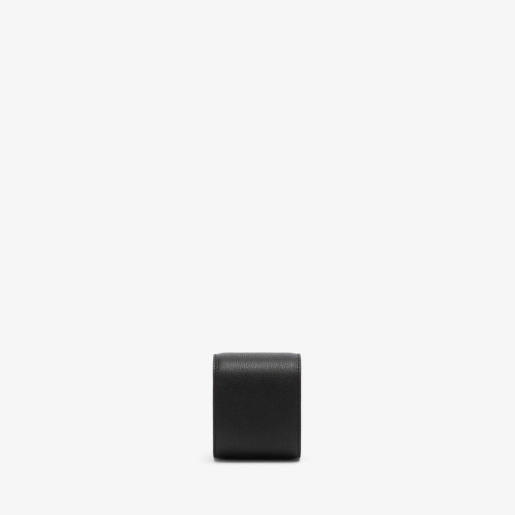 Single Watch Case - Black - Vitello VS - Valextra - 4