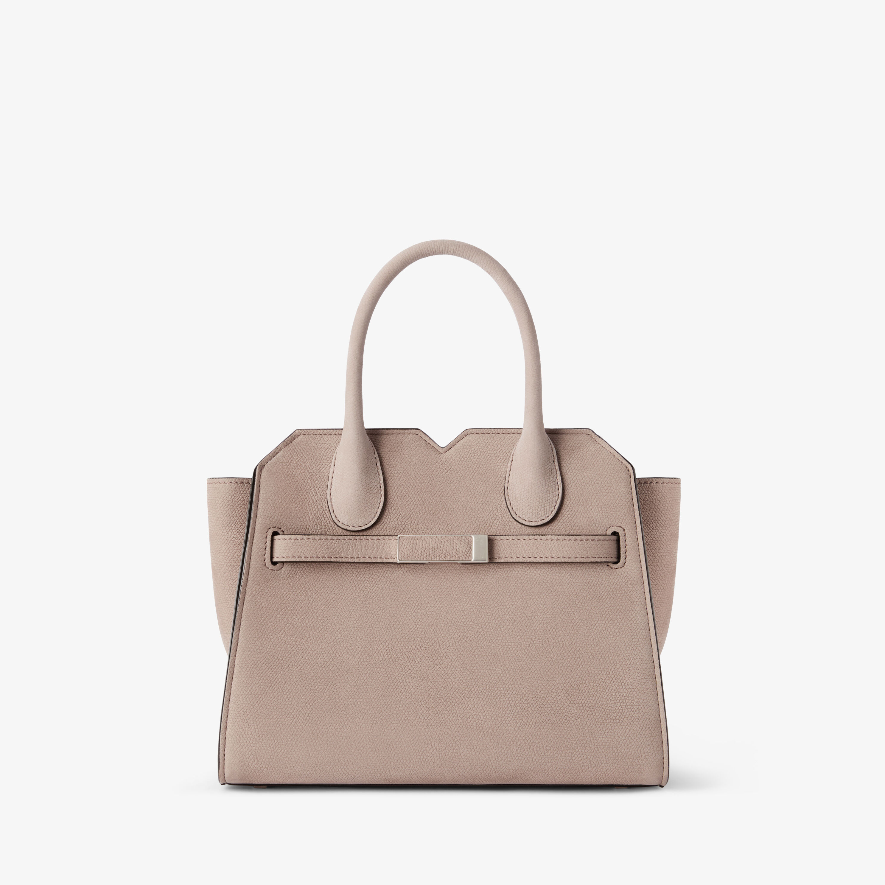 Women's Nude Pink Luxury Leather Two Handles Mini Bag | Valextra