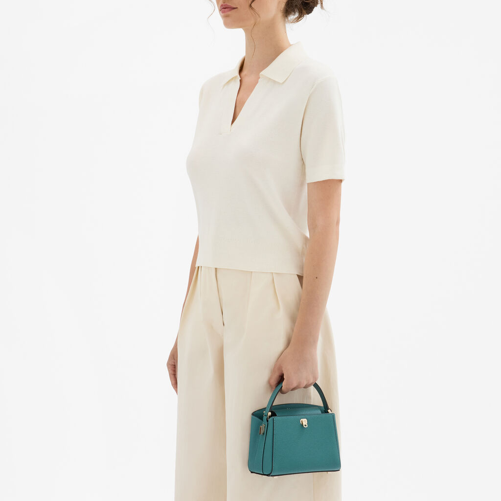 Brera Crossbody Micro Bag -  - Vitello VS - Valextra - 2