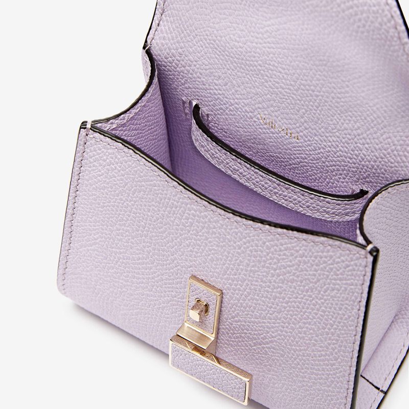 Iside Belt Bag - Wisteria Pink - Millepunte calf leather - Valextra - 2