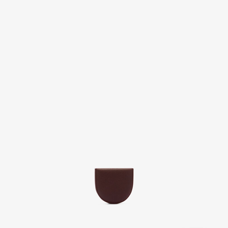 Tallone Coin Purse - Coffee Brown - Millepunte calf leather - Valextra - 1