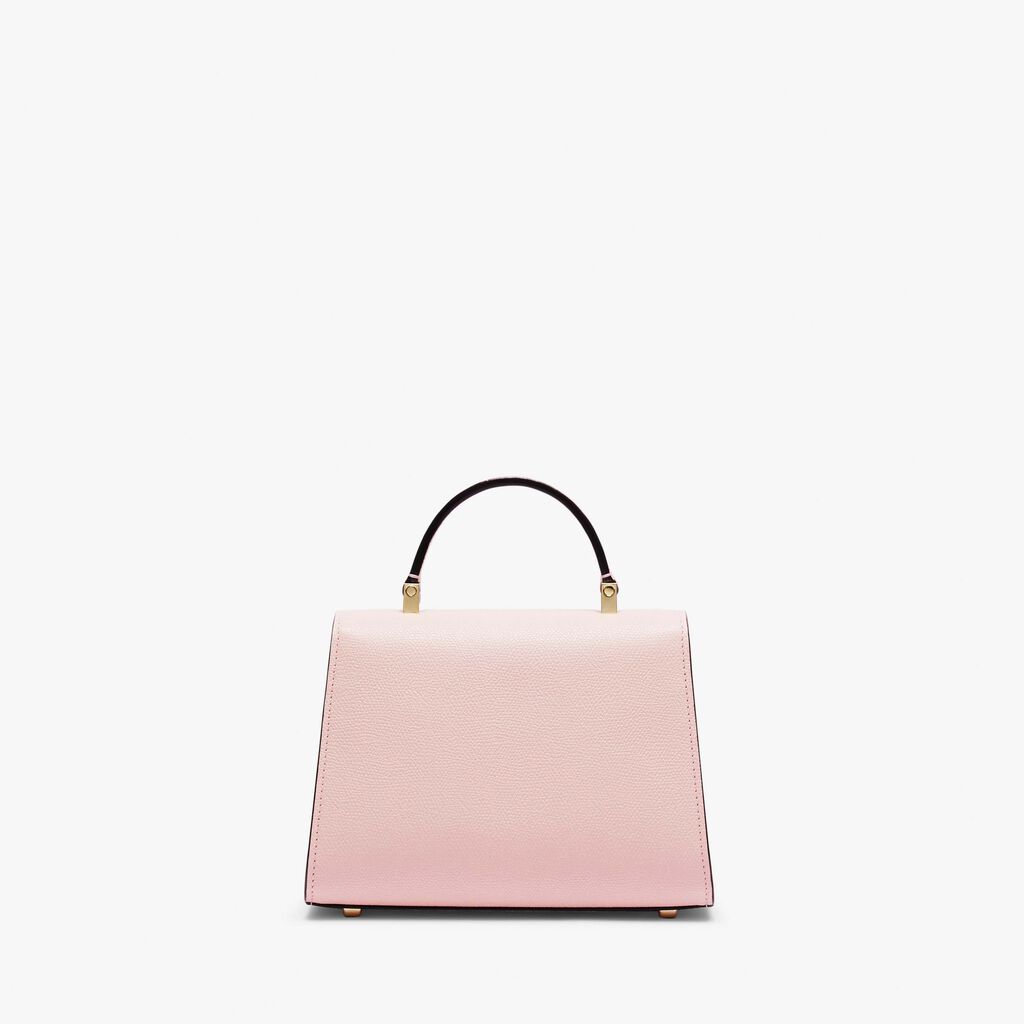 Iside crossbody micro bag - Peony Pink - Vitello VS - Valextra - 6