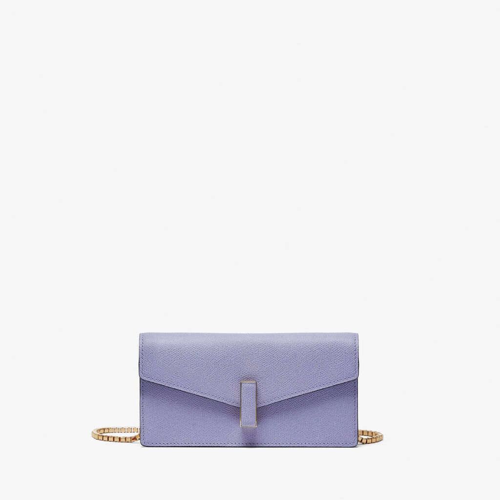 Borsa Clutch Iside - Rosa Lavanda - Vitello VS - Valextra - 1