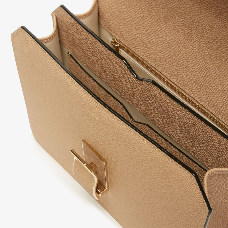 Nolo crossbody medium bag - Cashmere Beige - Vitello VS - Valextra - 4