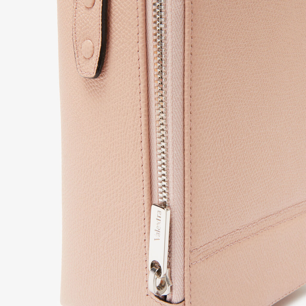 Tric Trac Bag - Bonne Mine Pink - Vitello VS - Valextra - 4