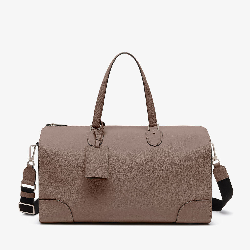 Babila Boston Travel Bag - - Millepunte calf leather - Valextra - 1