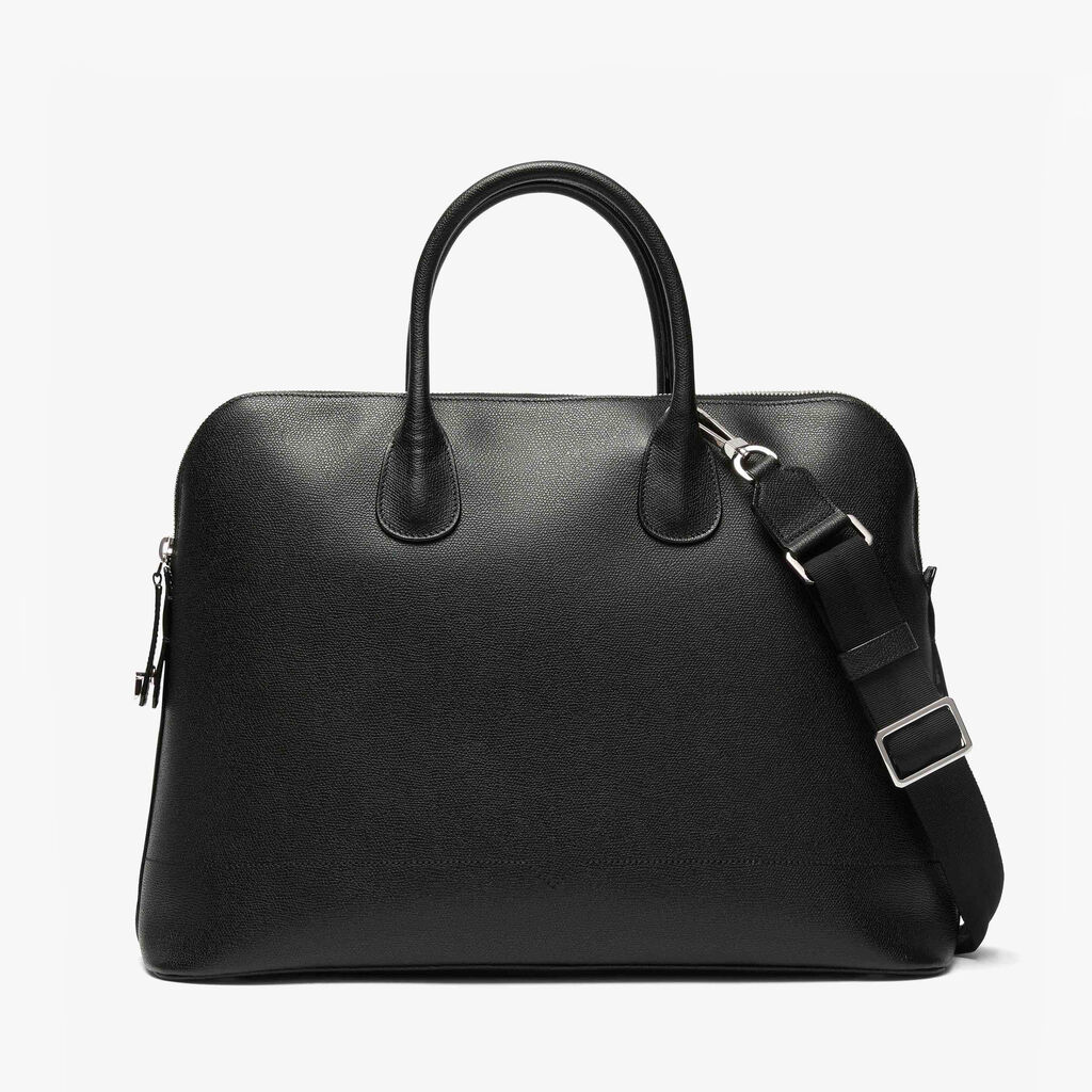 MyLogo Bowling Bag - Black - Vitello VS - Valextra - 1