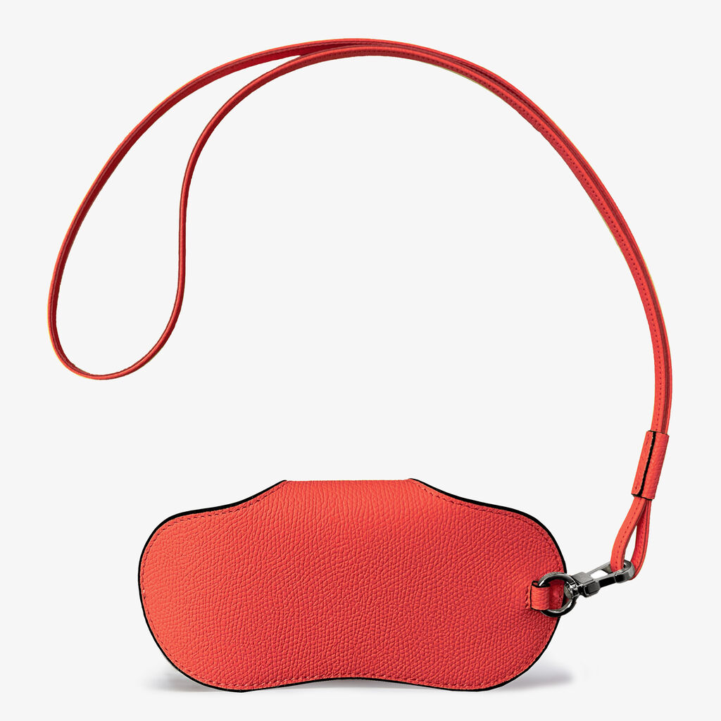 Customised glasses Case with lanyard -  - Vitello VS - Valextra - 2