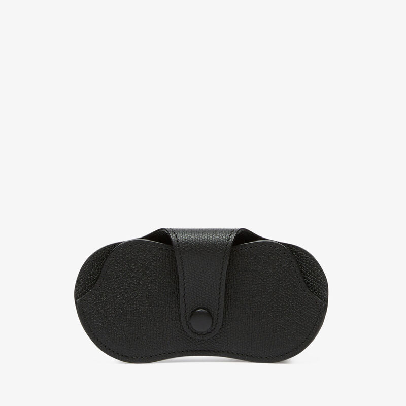 Glasses Case - Black - Millepunte calf leather - Valextra - 4