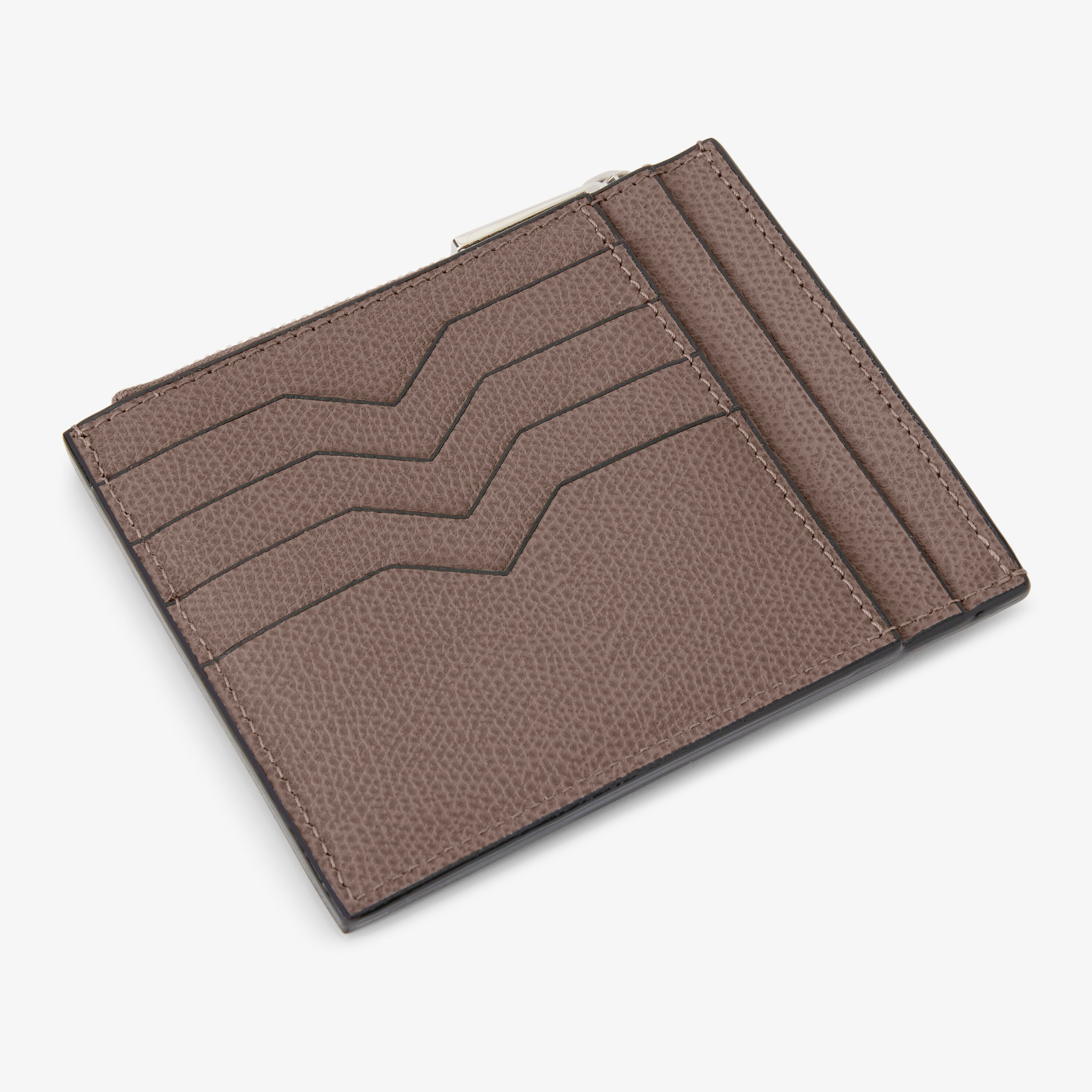 Leather cardholders, Men & Women's slim zip-wallets | Valextra