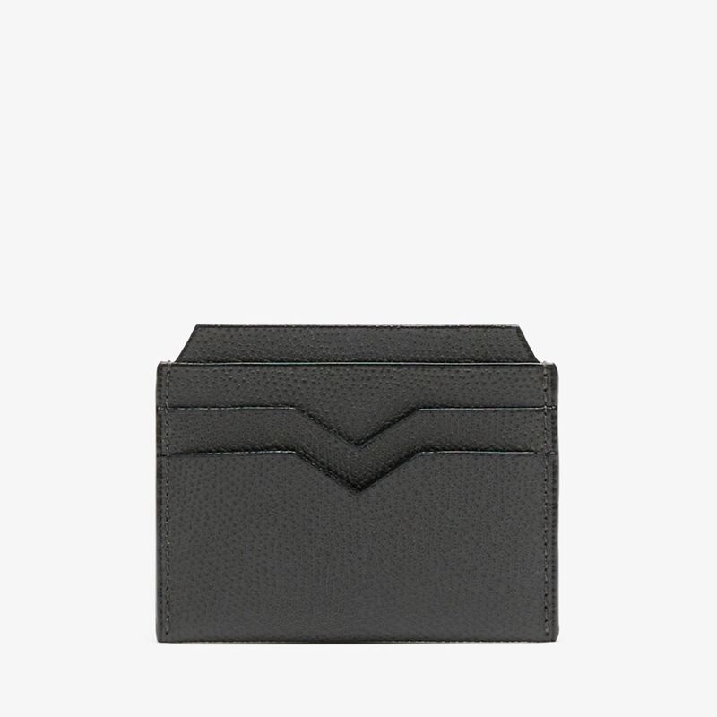 4CC Card Case - Smokey Grey - Millepunte calf leather - Valextra - 5