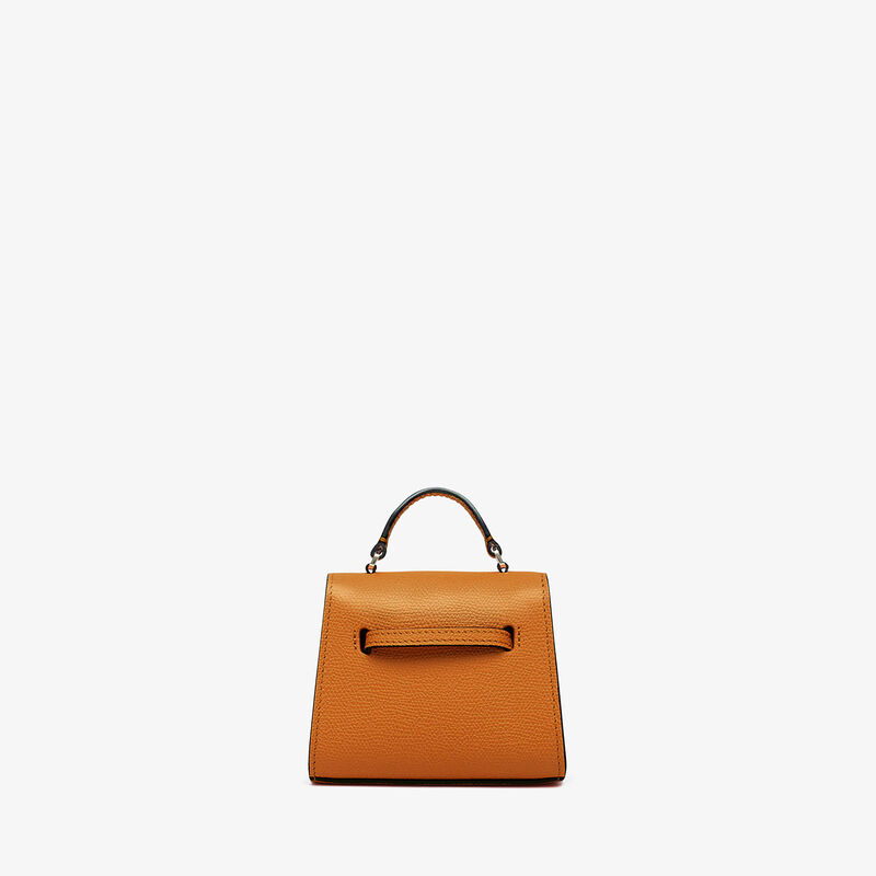Iside Belt Bag - Havana Brown - Millepunte calf leather - Valextra - 6