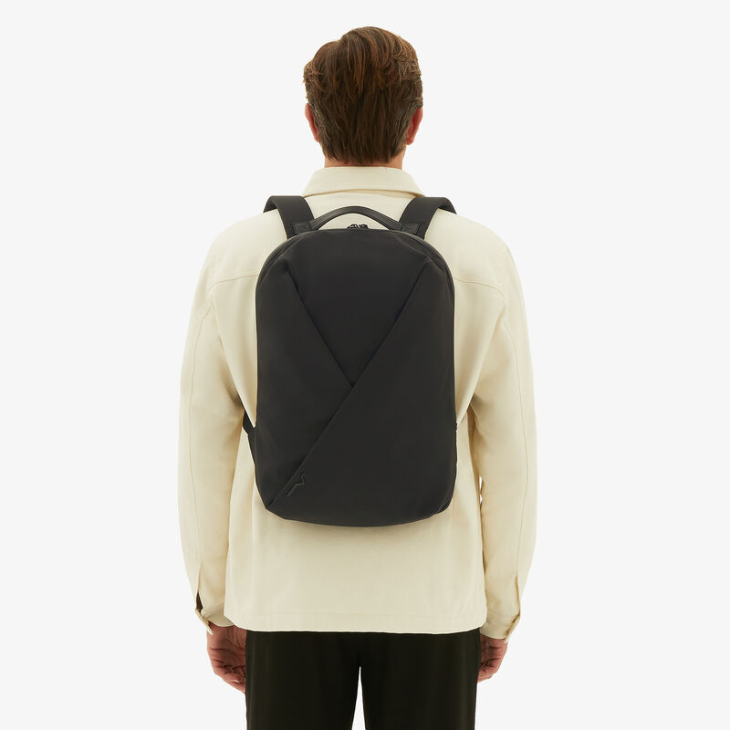 Assoluto Backpack - Black - Econyl - Rigenerated nylon fiber - Valextra - 2