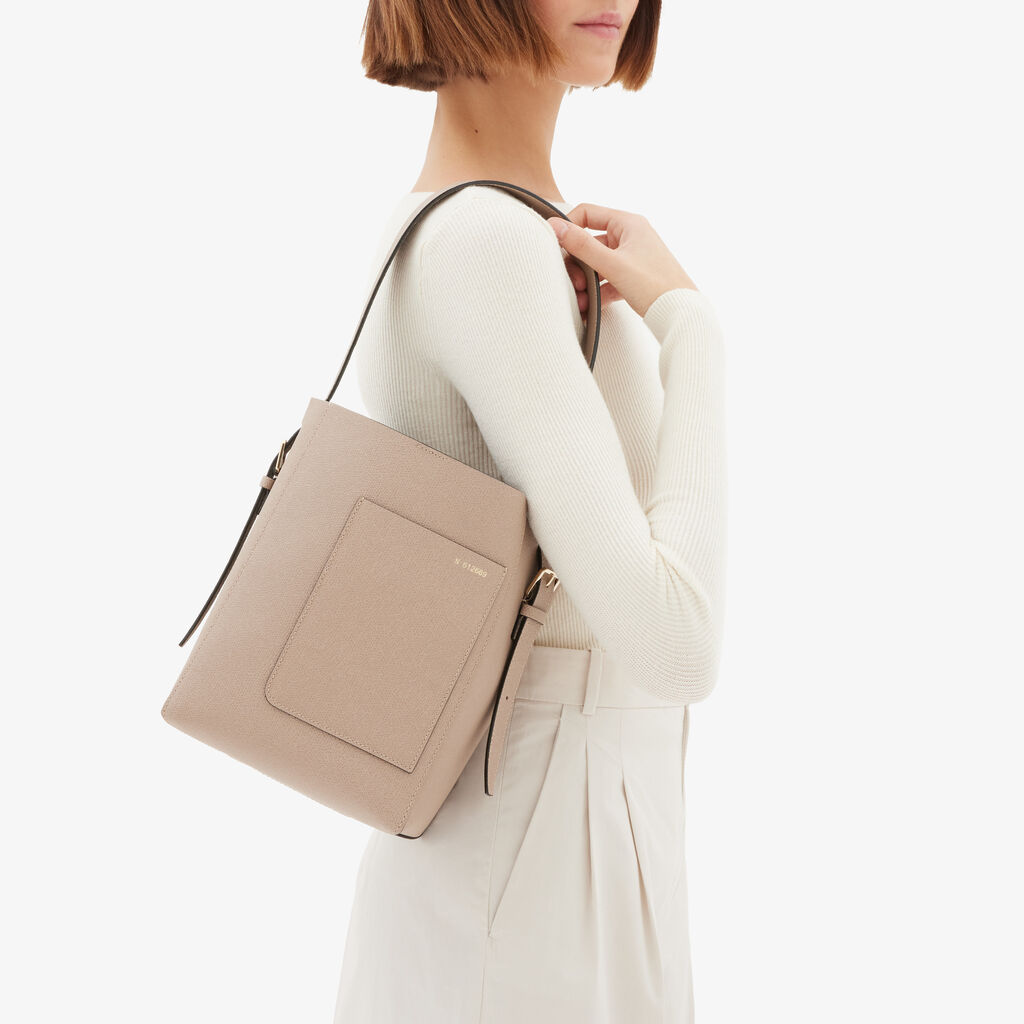 Soft Bucket Mini Bag - - Vitello VS - Valextra - 2