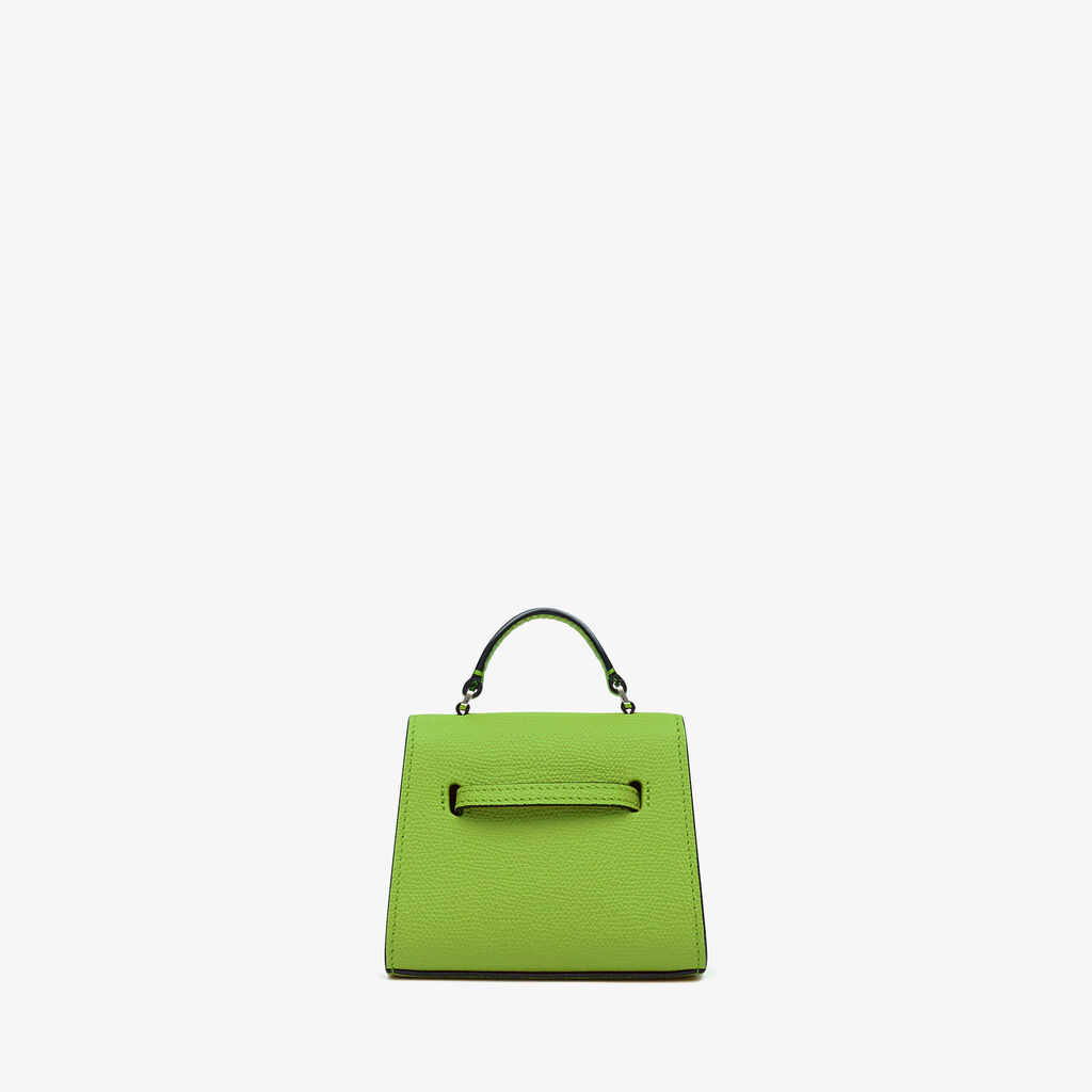 Iside Belt Bag - Apple Green - Vitello VS - Valextra - 6