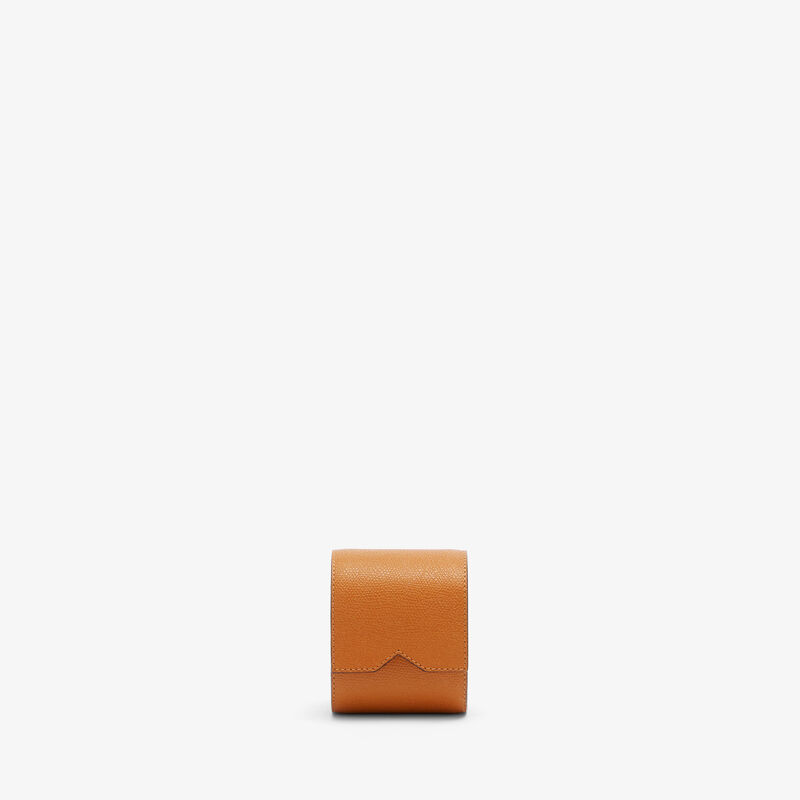 Single Watch Case - Havana Brown - Millepunte calf leather - Valextra - 1