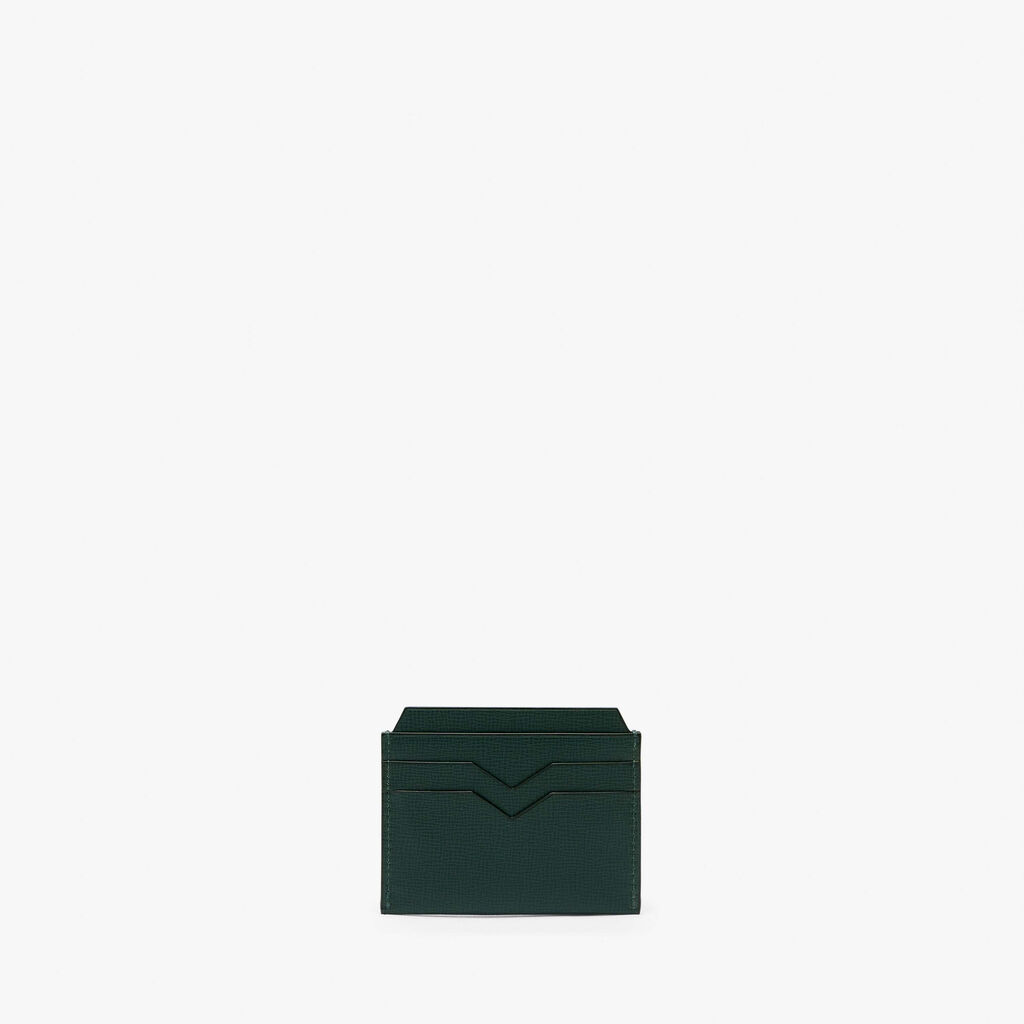 4CC Card Case - Valextra Green - Cuoio VL - Valextra - 1