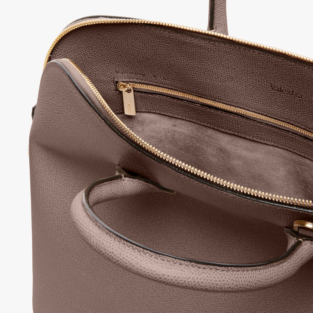MyLogo Bowling Medium Bag -  - Millepunte calf leather - Valextra - 4
