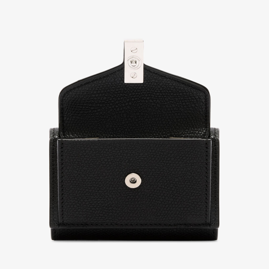 Iside Compact Wallet With Coin Holder -  - Vitello VS - Valextra - 5