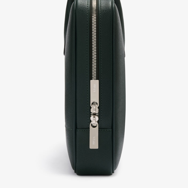 MyLogo Laptop Bag - Valextra Green - Millepunte calf leather - Valextra - 4