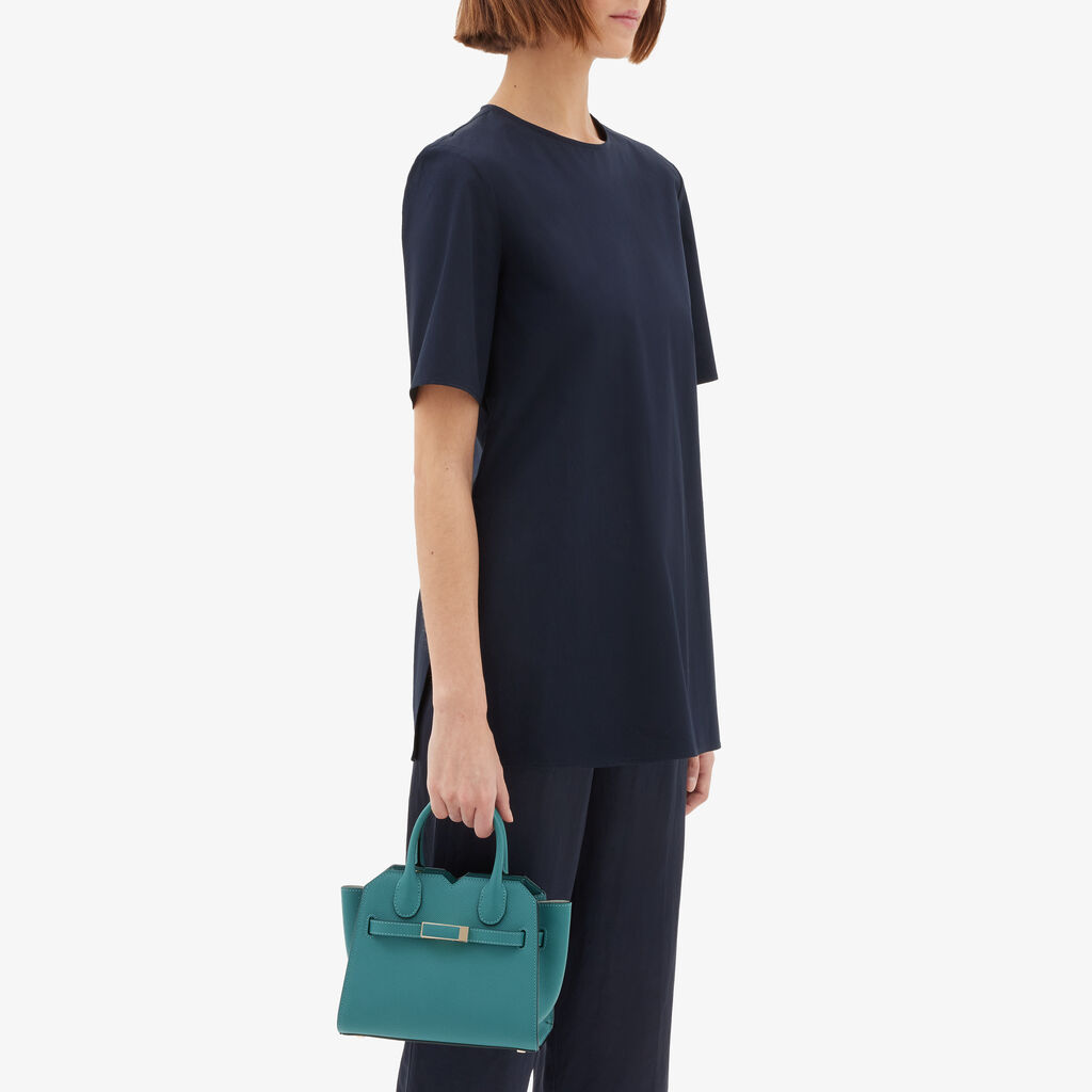 Milano Crossbody Micro Bag - - Vitello Millepunte Soft - Valextra - 2