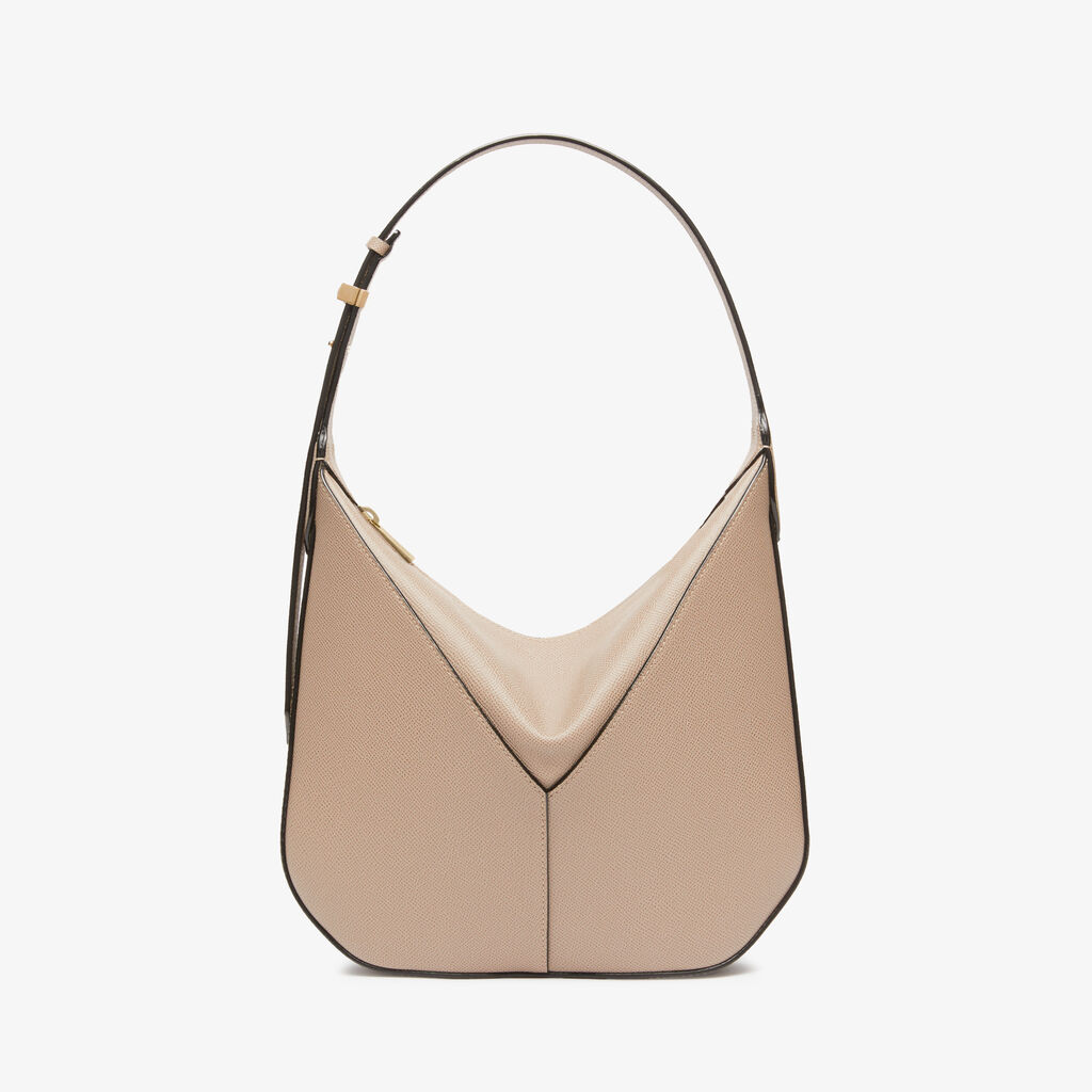 Vivi Hobo Mini Bag - - Vitello Millepunte Soft - Valextra - 1