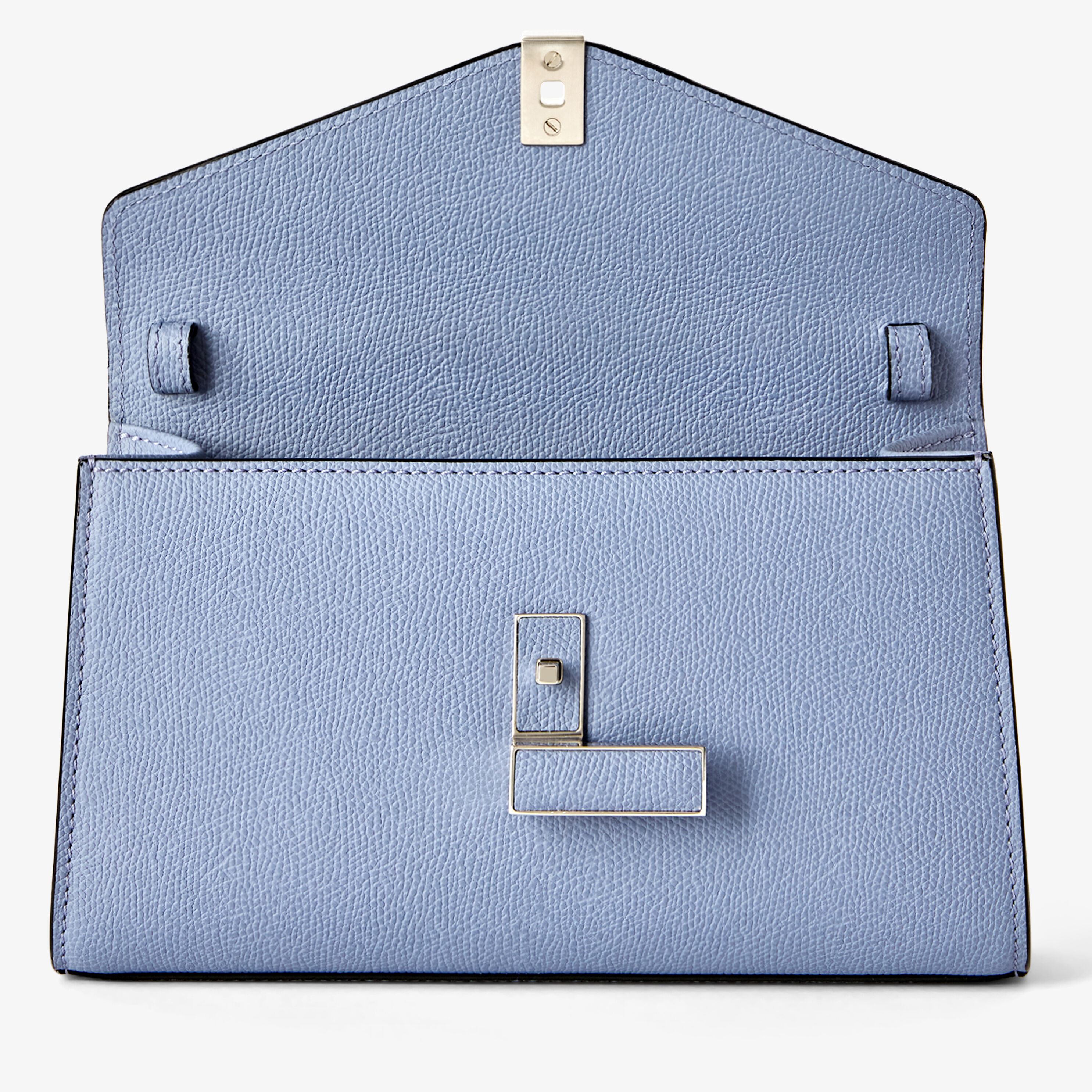 Women's Light Blue Luxury Leather Iside Tìn Handle Bag | Valextra