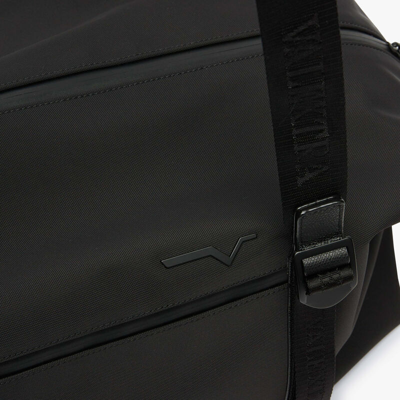 Assoluto Duffle Bag - Black - Econyl - Rigenerated nylon fiber - Valextra - 4