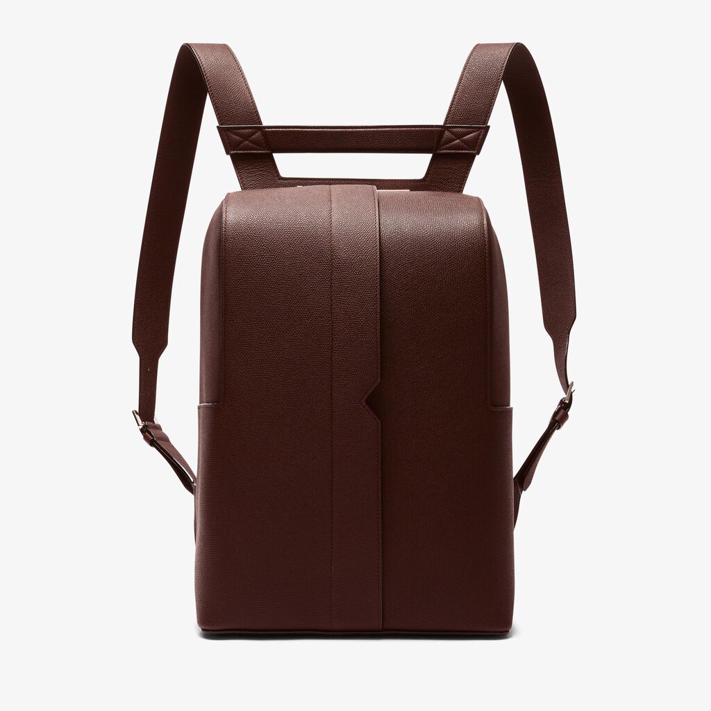 V-Line Backpack - Coffee Brown - Vitello VS - Valextra - 1