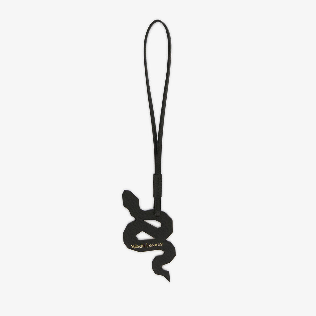 Snake Charm - Pergamena White/Black - Vitello VS - Valextra - 3