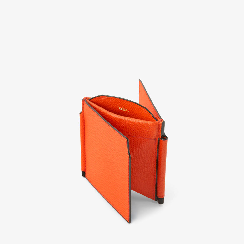 Grip Spring - Lobster Red - Vitello VS - Valextra - 2