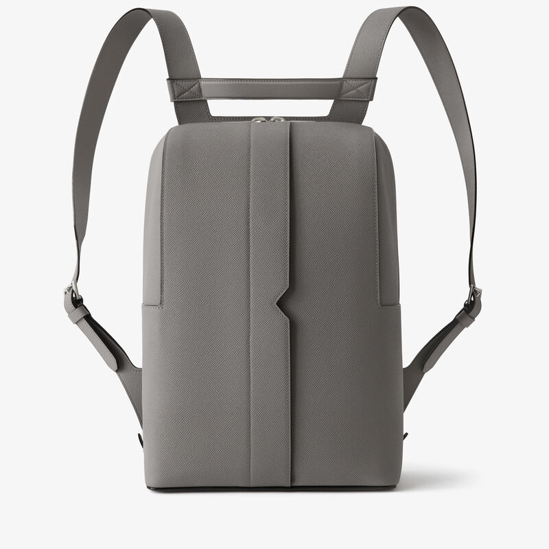 V-Line Backpack - Cement Grey - Millepunte Soft calf leather - Valextra - 1