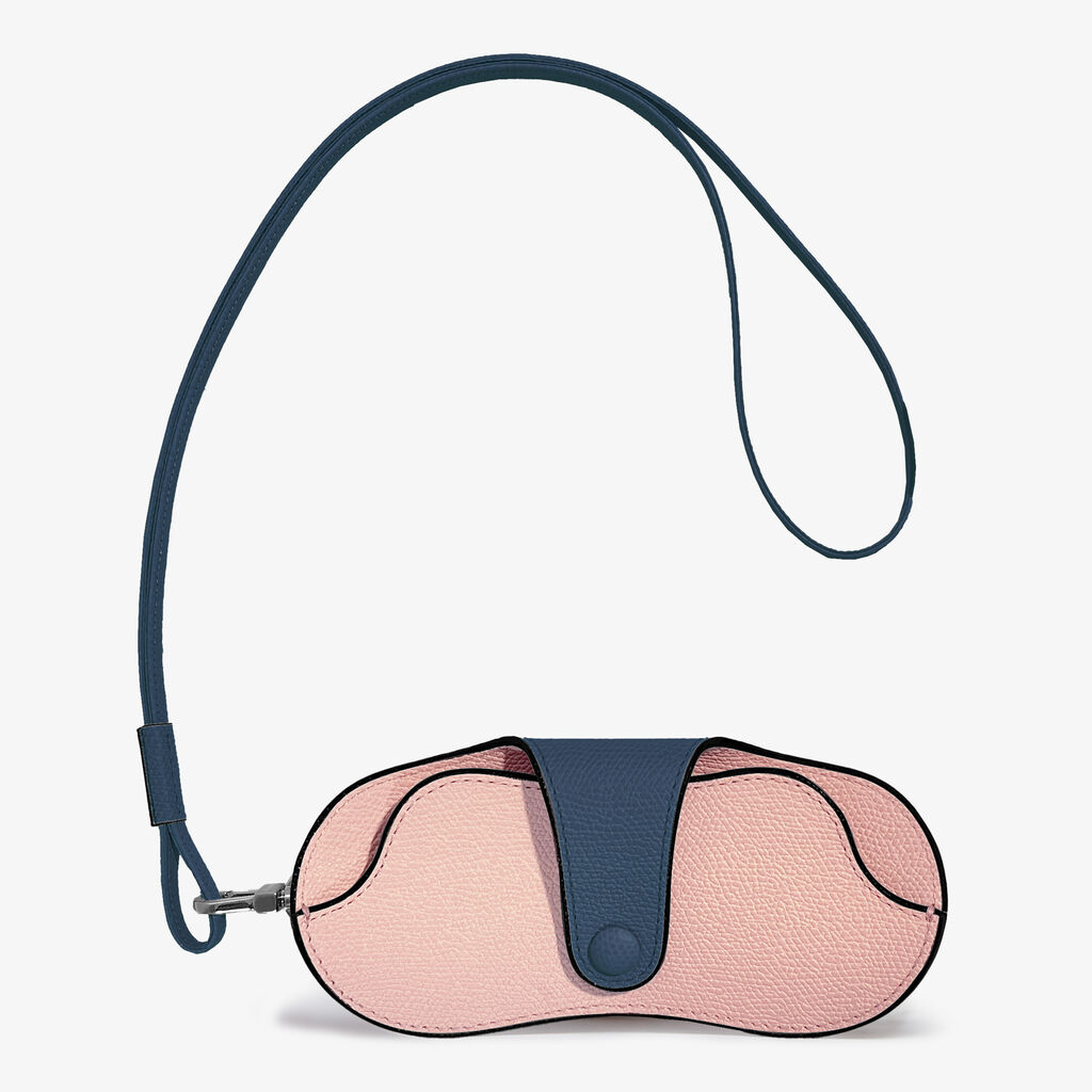 Customised glasses Case with lanyard -  - Vitello VS - Valextra - 1