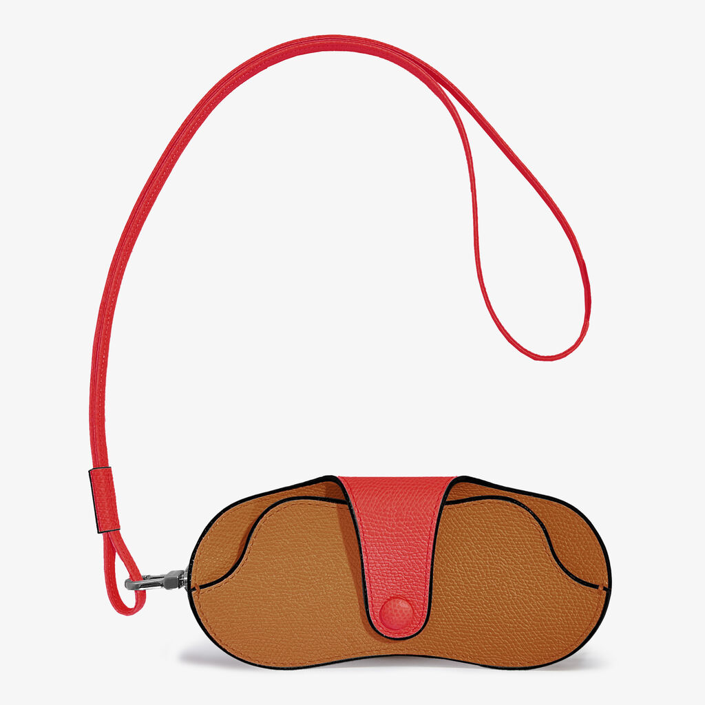 Customised glasses Case with lanyard -  - Vitello VS - Valextra - 1
