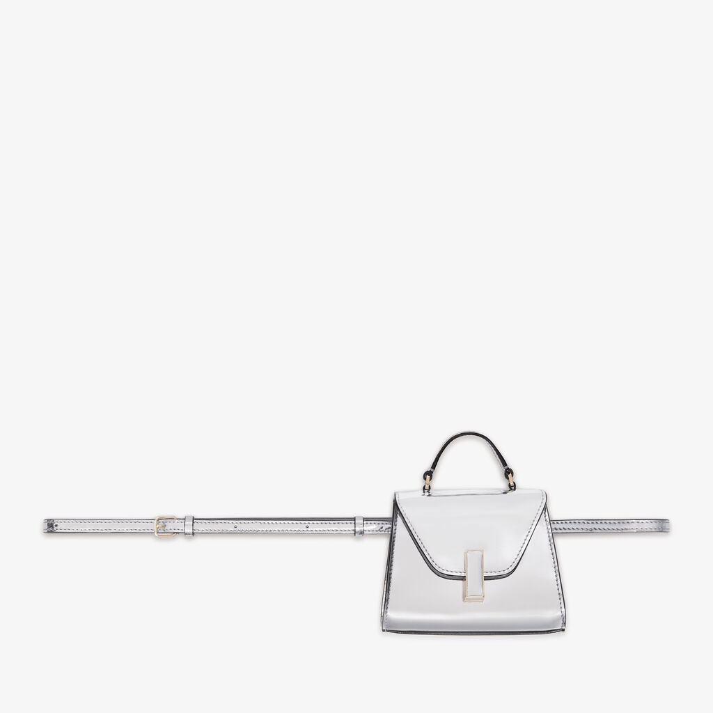 Iside Mirror Belt Bag - - Vitello Specchio - Valextra - 1
