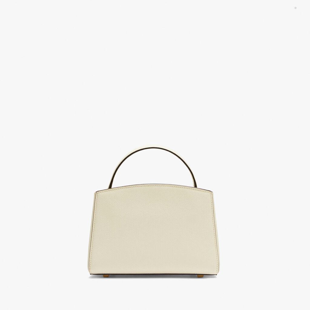 Borsa a tracolla Brera Micro - Bianco Pergamena - Vitello VS - Valextra - 6