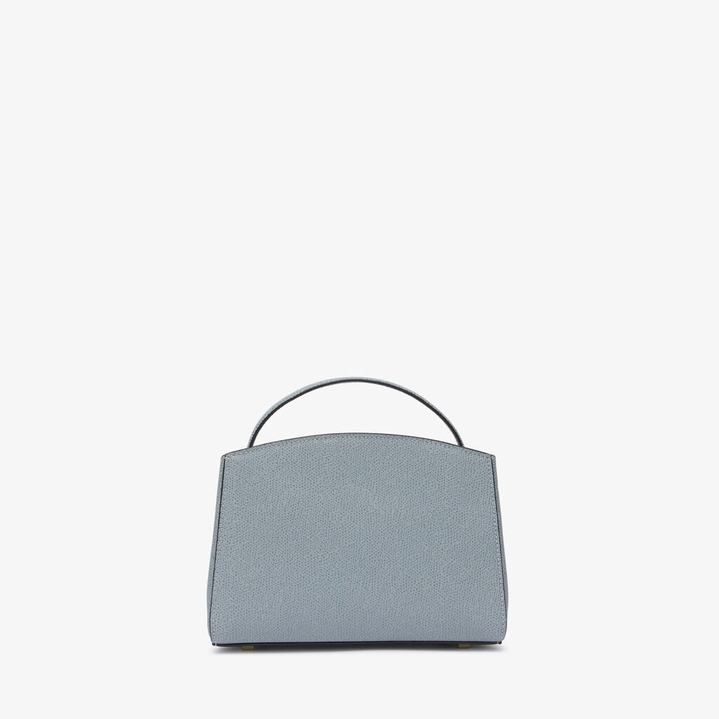 Brera crossbody micro bag - Niagara Blue - Vitello VS - Valextra - 5